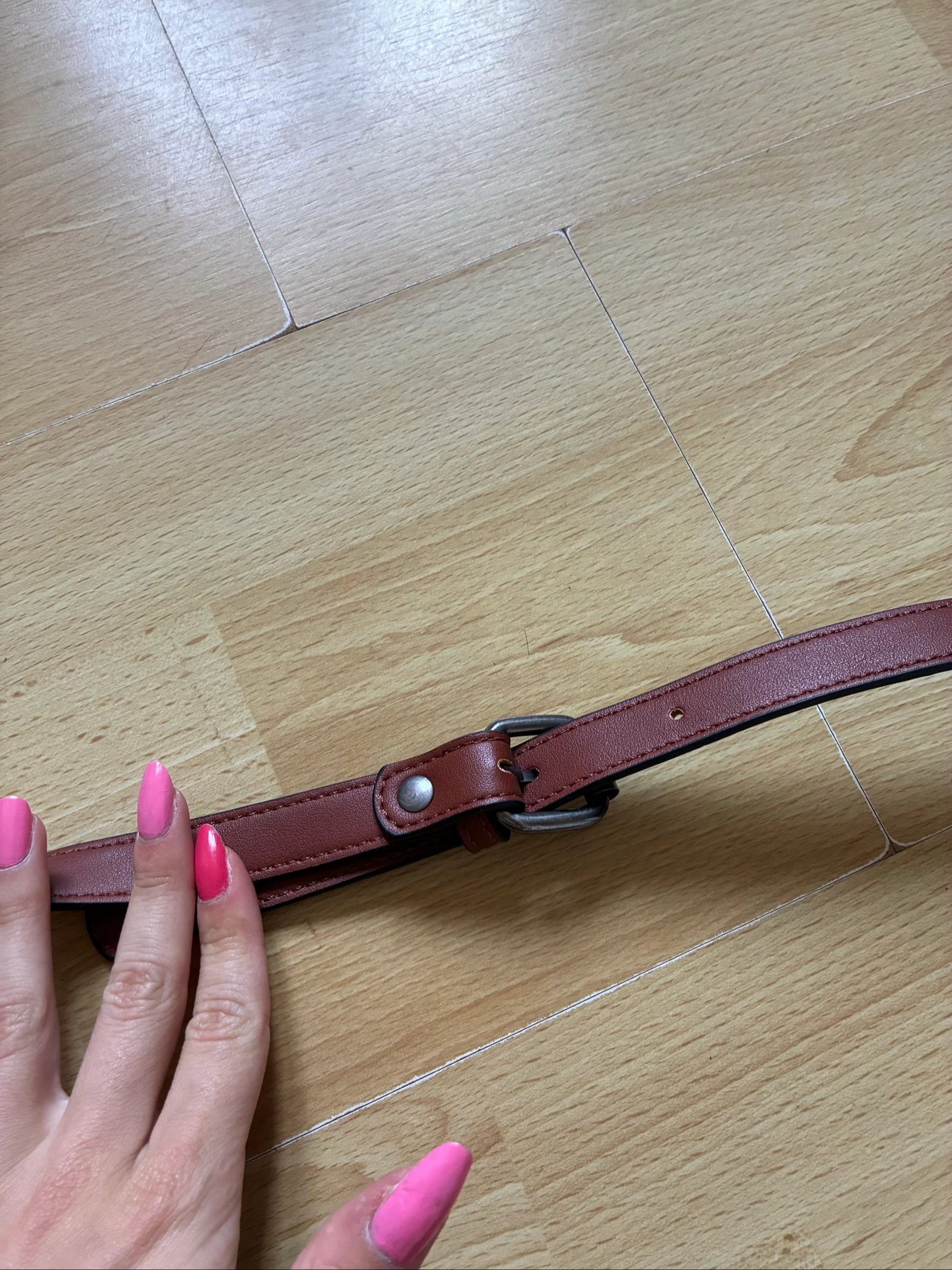 Bolsa a tiracolo 100% couro com tachas trançado ajustável nova – photo 7